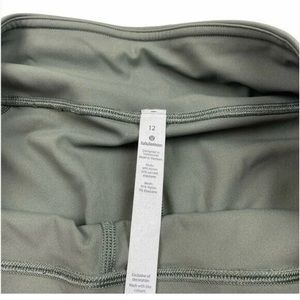 Lululemon Pace Rival Crop Grey Sage 12